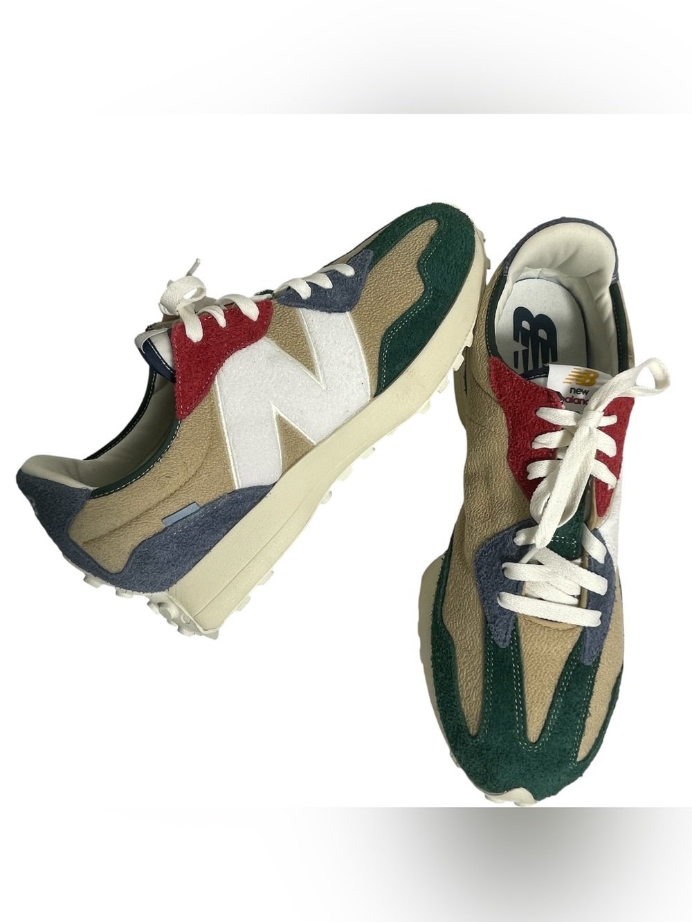 New Balance Mens 327 Golden Hour Nightwatch Green Limited Edition Sneakers Sz 14